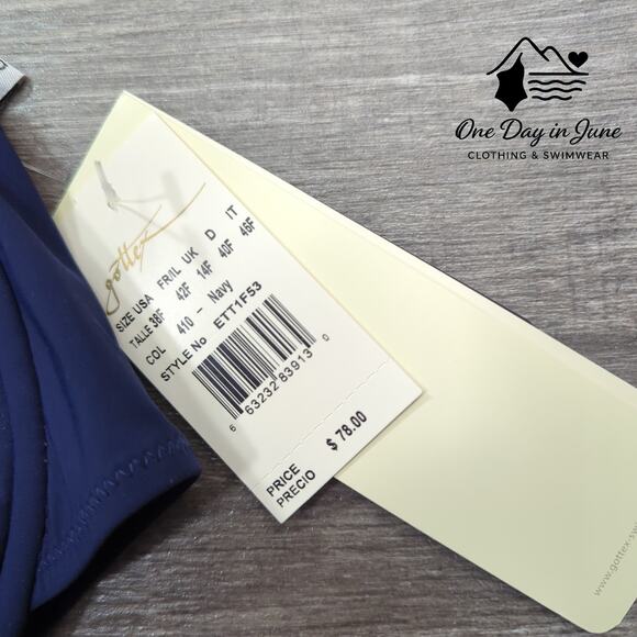 Gottex Profile Underwire Bikini Top Size 38F - Picture 2 of 3